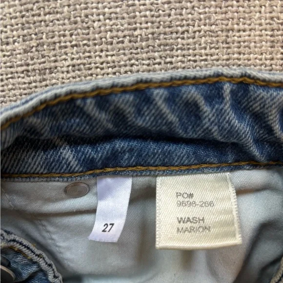 NWOT REFORMATION JACKIE ULTRA HIGH WAIST WIDE LEG JEANS SIZE 27 - Picture 5 of 5